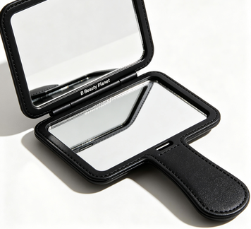 Elovique 30X Magnifying Hand Mirror, Double Sided Foldable Makeup Mirror with Handle