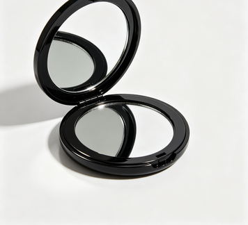 Elovique 30X Magnifying Hand Mirror, Double Sided Foldable Makeup Mirror with Handle